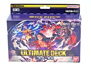Bandai One Piece Card Game Ultimate Deck 3 Captains Gathered ST-10 Japanese ver. - Picture 1 of 5