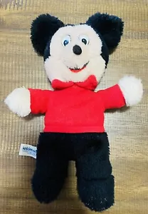 Vintage Walt Disney MICKEY MOUSE 10” PLUSH by KNICKERBOCKER TOY COMPANY - Picture 1 of 5