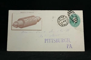 Pennsylvania: Pittsburgh 1896 Phoenix Roll Works Stahlwalze Werbung Cover - Bild 1 von 2