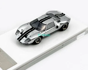 BN MY64 1:64 Silver GT GT40 MK1 Racing Sports Model Diecast Resin Car - Picture 1 of 6