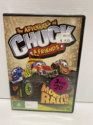 The Adventures Of Chuck & Friends Monster Rally DVD R4 Kids New Sealed Rated G - image 1 of 4