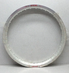 WPS BS4100 EXCEL TAKASAGO FRT MX RIM SILVER SUZUKI YAMAHA 20X1.85 36 NOS (F) - Picture 1 of 11