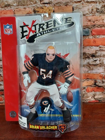 Extreme Athletes Brian Urlacher Action Figure Chicago Bears 10" Black Jersey NEW Cover