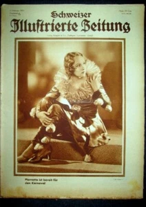 SCHWEIZER ILL. ZEITUNG 6 Clown Grock Zirkus Esoterik Geheimbunden Post 1931 - Bild 1 von 1