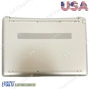 NUEVO HP 15-DW 15s-DU 15s-DY caja inferior plateada gabinete base L52007-001 EE. UU. - Imagen 1 de 4