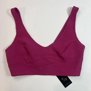 SINCERELY JULES NWT Women’s Fushia Bra Top Crop Top Bralette - Size Small - Picture 1 of 9