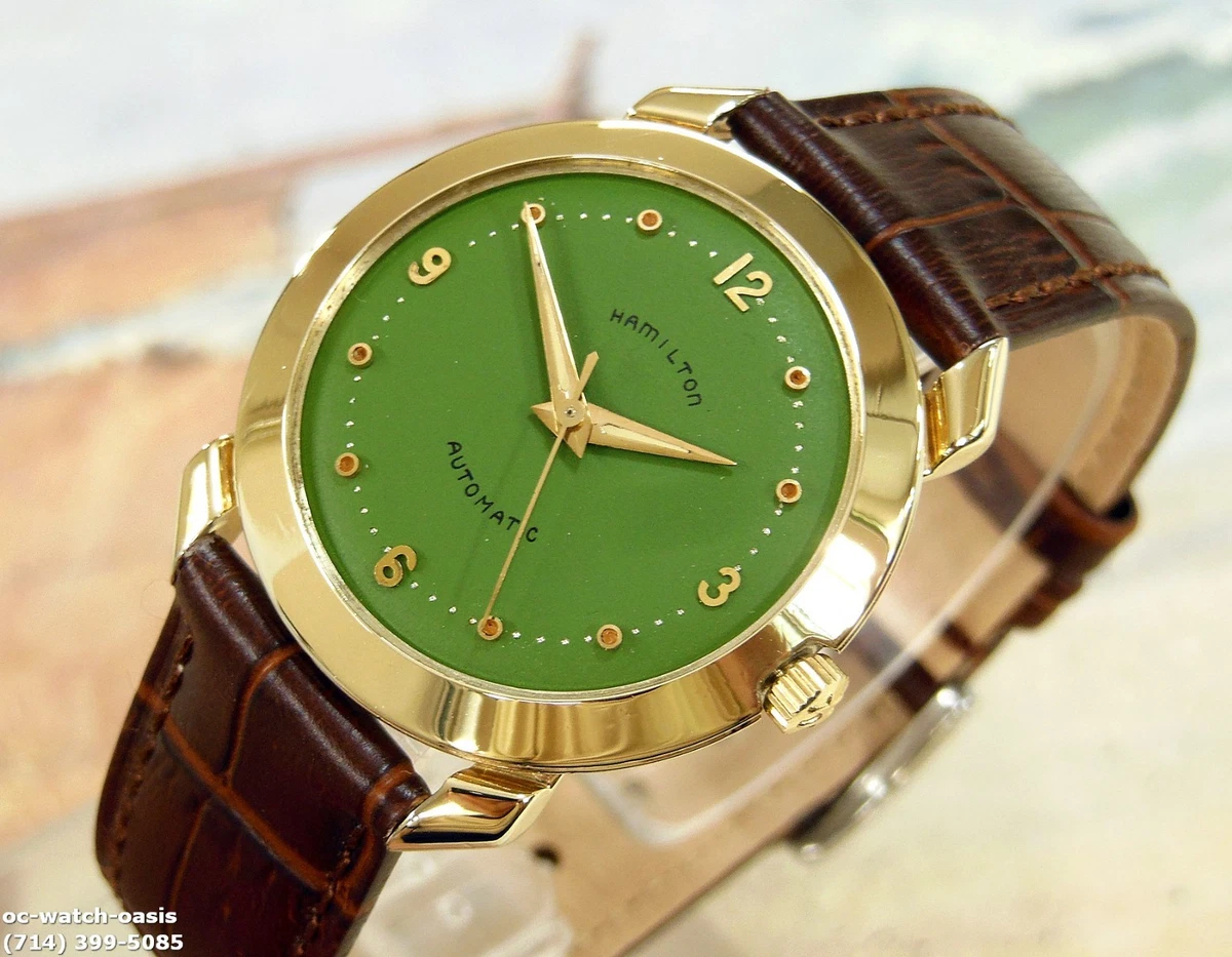 Hamilton Mechanical (Automatic) Gold Filled Case Wristwatches for