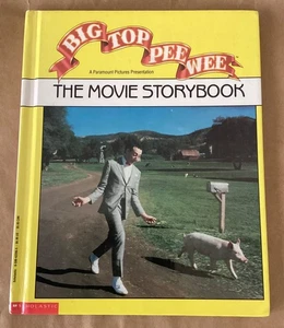 Big Top Pee Wee Herman Storybook Buch Film 1988 Hardcover mit Filmfotos 1. Auflage - Bild 1 von 10