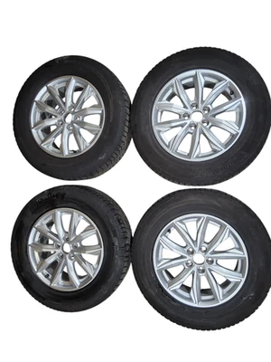 Original Audi Q5 FY FYB Winter Alufelgen 235 65 17 Zoll Continental Winterreifen - Bild 1 von 4