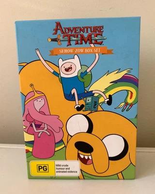 Adventure Time, Shmow Zow box set 4 X DVDS DVD Pal Reg. 4 - Image 1 of 4