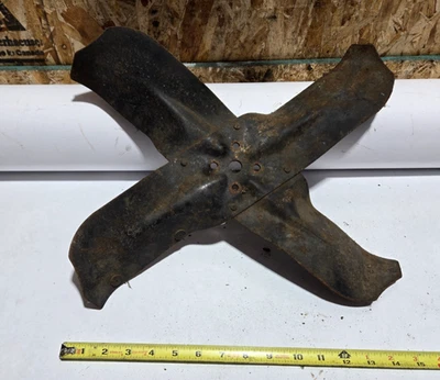 72-79 CHEVY CHEVROLET C10 350 MOTOR SBC VENTILADOR DE REFRIGERACIÓN RADIADOR 4 ASPAS OEM Foto 1 de 4