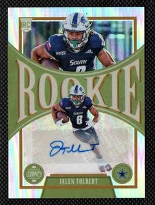 2022 Panini Legacy Jalen Tolbert Silver Auto Rookie Card #162 - Picture 1 of 2