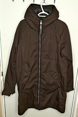 Hombres G-Star Raw Strett Marrón Con Capucha Largo Parka Abrigo Chaqueta Talla Grande Foto 1 de 4