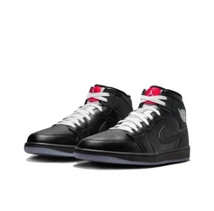 RARE Size 12.5 - Jordan 1 Mid SE Black Metallic Reimagined HV5177-010 - Bild 1 von 5