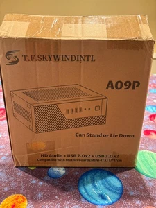 Mini boîtier PC ITX - SFF Chasis - T.F Skywindintl A09P noir HTPC Chasis - Photo 1/11