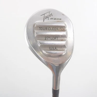 Madera de calle TaylorMade Tour Cleek IV 27 grados grafito senior diestro C-152992 Foto 1 de 4