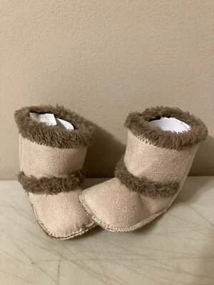 Nuevas botas de vestir para bebé niña marrón talla 0-6 meses esenciales para bebé  Foto 1 de 4