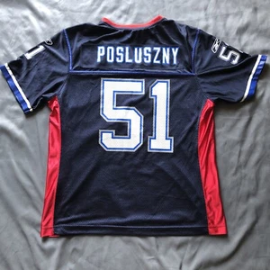 Vintage Buffalo Bills Paul Posluszny Youth Jersey #51 Large VTG 2000s Buffalo - Picture 1 of 6