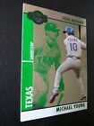 2008 Topps Co-Signers #2? Michael Young?Green/Silver?Texas Rangers?Serial #'Ed?