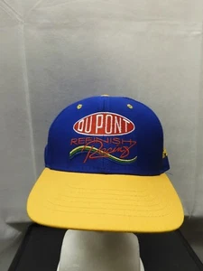Sombrero a presión vintage Jeff Gordon Dupont acabado carreras NASCAR - Imagen 1 de 7