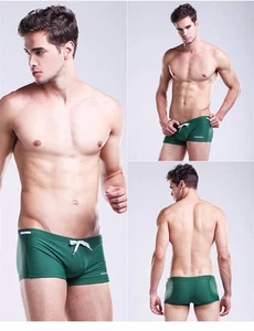 Costume da bagno uomo verde tronchetto slip M, L, XL - Foto 1 di 1