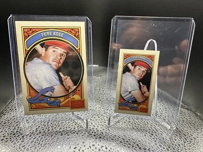 2014 Panini Golden Age Pete Rose #86 With Bonus Mini Card Lot Cincinnati Reds - Image 1 of 2