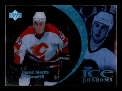 1997-98 Upper Deck Ice Hockey Parallel #51 Derek Morris Calgary Flames - Image 1 of 2