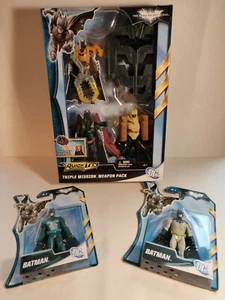 The Dark Knight Rises TRIPLE MISSION WEAPON PACK & Figures (CosBman766) - Picture 1 of 12