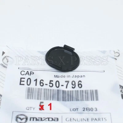GENUINE OEM MAZDA MIATA MX-5 MIATA COWL GRILLE SCREW HOLE CAP - E016-50-796  1PC - Image 1 of 4