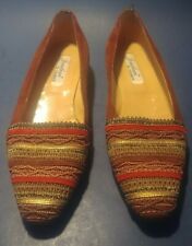 Women's Jonathan Vero Cuoio Slip on Suede Loafers  Shoes- Greece -Sz 8.5 (39)