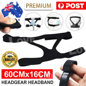 Headgear Full Mask Ventilator CPAP Headband For Respironics Resmed Strap New - Picture 1 of 10