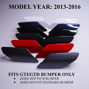 Cubierta de arandela de faros para VW Golf MK7 VII GTI GTD 2013-2016 elige color/lado - Imagen 1 de 127