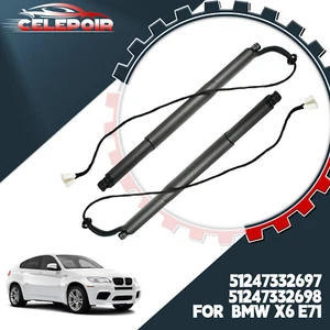 2 x REAR TAILGATE GAS STRUT SPRING FOR BMW X6 E71 E72, xDrive 35d 35i 30d 50i UK - Picture 1 of 10
