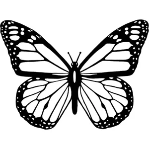 Abstract Butterfly Vinyl Decal Sticker for Wall Door Car Van Laptop PC Bedroom - Picture 1 of 1