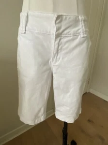 Jag white denim bermuda shorts Size 10 - Picture 1 of 5