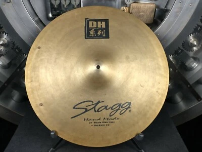 DH Stagg DH-RJ21 ZZ Hand Made 21" Sizzle Ride Jazz - Image 1 of 4