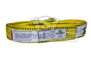 Hebebahnschlinge | 2" x 10 FT | einlagig | flache Öse | Typ 3 | Polyester - Bild 1 von 1