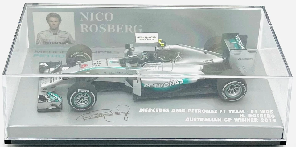 EBOND Mercedes AMG Petronas F1 Team F1 W05 - N.Rosberg - MiniChamps 1:43 - 0484 - Immagine 1 di 1