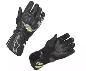 Kawasaki Alpinestars SP8 LUCCA Leder Motorrad Handschuhe ! NEU - Bild 1 von 2