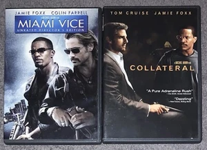 Miami Vice 2006/Collateral 2004 DVD Jamie Foxx Double Feature - Picture 1 of 3