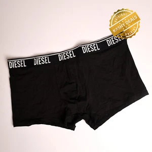 Diesel Boxer Trunk Men's Stretch Cotton 1 Pack Black - XL - Picture 1 of 5