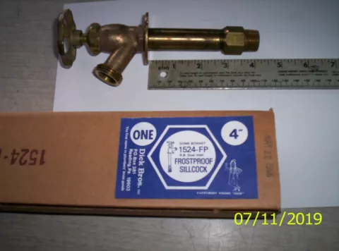 4 inch freezeless faucet ALL BRASS USA Cover