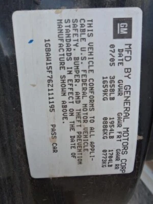 Used Speedometer Gauge fits: 2006 Saturn Ion Cpe Quad 2 Dr exc. Red Line MPH Ion - Image 1 of 4