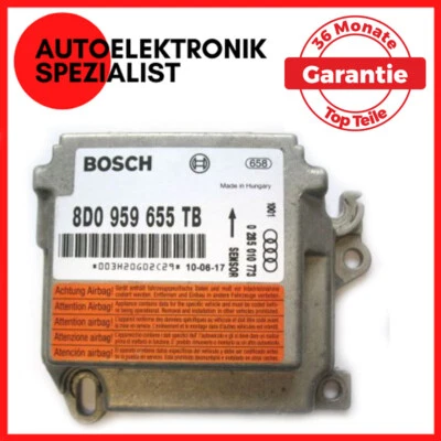 8D0959655TB Airbag Steuergeräte Audi A4 B5 / PLUG & PLAY / GENERALÜBERHOLT - Bild 1 von 2