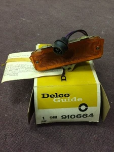 NOS 1965 Chevy II Nova Front Bumper Parking/Turn Signal Lamp Assy RH #910664 - Picture 1 of 4