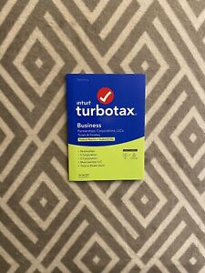 2021 Turbo Tax Business Partnerships, Corporations,LLCs, CD, Federal Return Only
