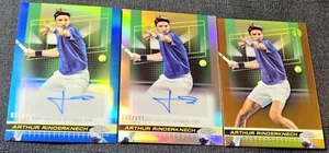 2024 Topps Chrome Tennis 1st Blue /250 Auto Arthur Rinderknech /499 Refractor  - Picture 1 of 2