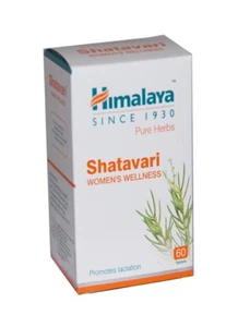 Himalaya Herbal Shatavari / Asparagus Promotes Lactation 60 tabs/womens wellness - Picture 1 of 2