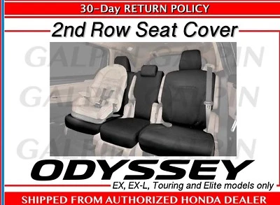 Genuine OEM Honda 2018-2020 Odyssey 2nd Second Row 8 Passenger Seat Cover Covers Foto 1 de 2