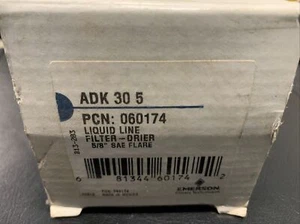 New Old Stock - Emerson ADK305 5/8" Flare (SAE) Liquid Line Filter Drier - Picture 1 of 4
